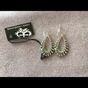 Virgin Saints & Angels Loopy Dangles